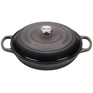Signature Enameled Cast Iron 3.75 Qt. Braiser Oyster