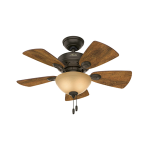 Classic Watson 34" Ceiling Fan New Bronze Finish