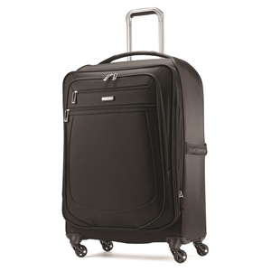 MightLight 2 25" Softside Spinner Black