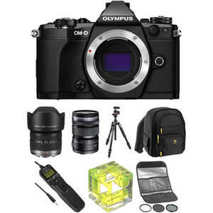 Om-D E-M5 Mrk Ii Cam-Blk/landscape Kit