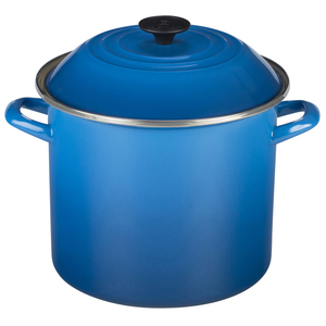 10 Qt Enamel-On-Steel Covered Stockpot Marseille