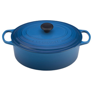Enameled Cast Iron 6-3/4 Qt. Oval French Oven Marseille