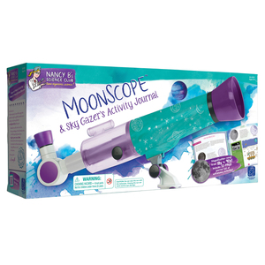 Educational Insights Nancy B Science Clue Moonscope & Sky Gazers Activity Journal