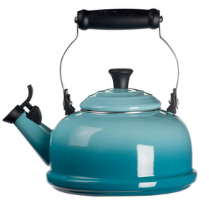 Enamel on Steel 1.7 Qt Whistling Kettle Caribbean