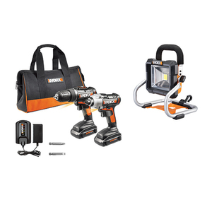 20V 2pc 20V Drill Combo & Work Light Kit