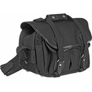 225 Shoulder Bag Black with Black Leather Trim