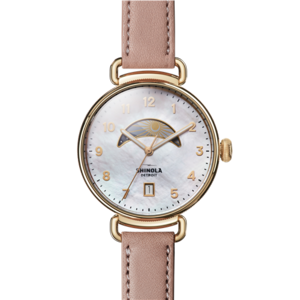 Shinola The Canfield Day/Night Women's Leather Strap Watch