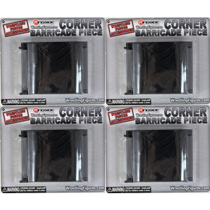 WWE PACKAGE DEAL 4 Corner Barricade Pieces -  Toy Wrestling Action Figure Playset Accessories