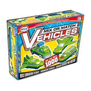 Popular Playthings Magnetic Mix or Match Vehicles: Set #1