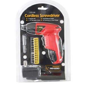 4.8 Volt Cordless Screwdriver