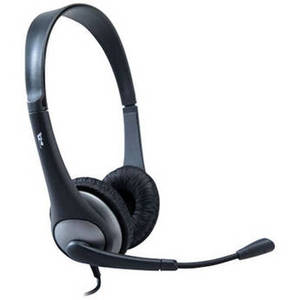 AC-204 Stereo Headset and Boom Mic