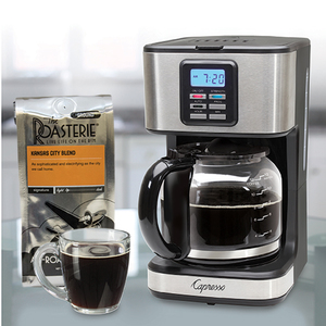 12-Cup Coffeemaker w/ The Roasterie Gourmet Coffee