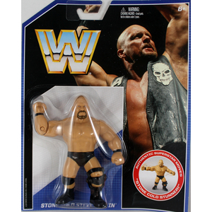 WWE Stone Cold Steve Austin -  Retro Toy Wrestling Action Figure
