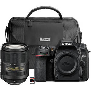 D7500 DSLR Camera with 18-300mm Lens Kit