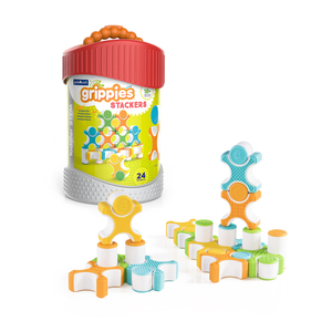 Guidecraft Grippies&#174; Stackers - 24 pc. set