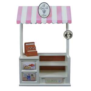 The Queen's Treasures Interchangeable Royal-Tea Room with Counter, Register & Shoe Shoppe Sign, Fits 18 Inch Girl Doll Furniture & Accessories