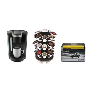 K-Select Brewer w/ Carousel & 12ct K-Cup Breakfast Blend