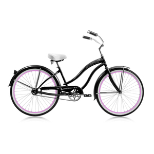 Micargi Black Rover 24 Beach Cruiser Female