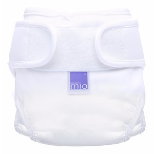 Bambino Mio Miosoft Diaper Cover, White, Size 2
