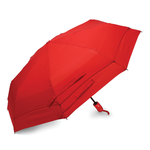 Windguard Auto Open/Close Umbrella Red