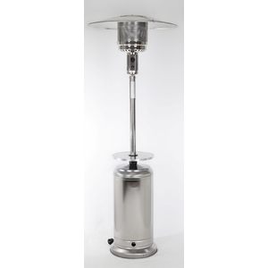 Stainless Steel Patio Heater with Adjustable Table
