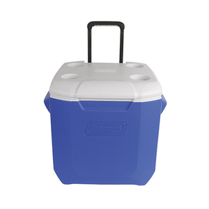 45 Qt Wheeled Cooler Blue