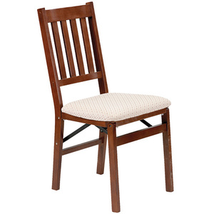 Set of 2 Arts and Craft Folding Chair Cherry