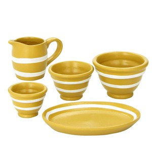 The Queen's Treasures 18&quot; Doll Kitchen Accessories for American Girl&#174; Furniture, Yellow ware Bowls, Pitcher & Platter