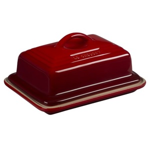 Heritage Stoneware Butter Dish Cherry