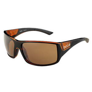 Tigersnake Black/Brown Sunglasses w/ TLB Dark Lens