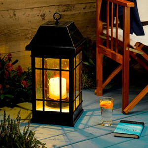 San Rafael Mission Style Solar Lantern
