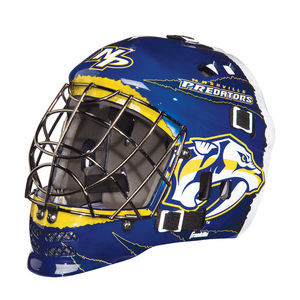 Franklin Sports GFM 1500 NHL Nashville Predators Goalie Face Mask