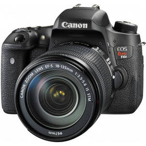 EOS Rebel T6s DSLR Camera with 18-135mm Lens