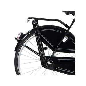 Hollandia  Rear Rack & Kickstand, Black