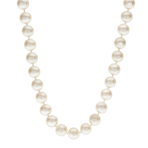 PearLustre by Imperial 30&quot; 10KY 8-8.5mm Freshwater Pearl Necklace