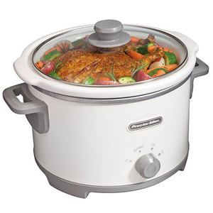 PS - 4 Quart Slow Cooker White