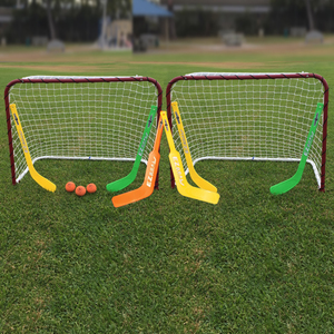 EZ Goal Indoor Hockey Playset