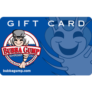 Bubba Gump Shrimp Co. Gift Card $50