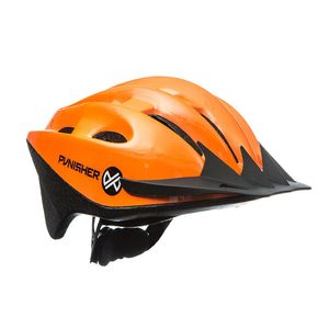 Punisher 18-Vent Adult Cycling Helmet, Bright Orange