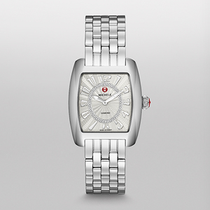 Ladies Urban Mini Silver Dial Diamond Watch Silver Dial