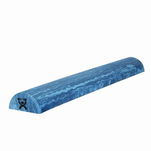 Cando Foam Roller - Blue EVA Foam - Extra Firm - 6&quot; x 36&quot; - Half-Round