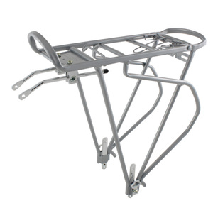 O-Stand Traveler Silver Alloy Pannier Rack