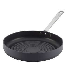 11" Authority Hard Anodized Deep Round Grill Pan