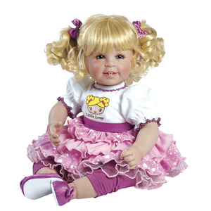 Adora Dolls Toddler Cuddly & Weighted 20&quot; Play Doll- Little Lovey with  Blonde Hair & Blue Eyes Ages 6+
