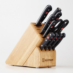 Gourmet 12 Pc. Cutlery Set w/Wood Block