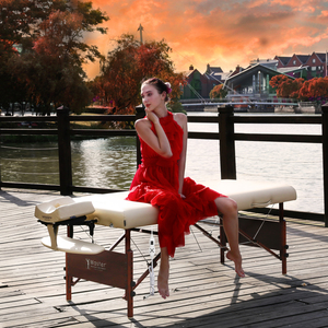 Master Massage 30" Del Ray Therma Top Portable Massage Table Pacakge Beauty Bed Built in Warming Pad