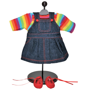 The Queen's Treasures 15&quot; Doll Clothes for American Girl&#174; Bitty Baby& Bitty Twins Rainbow Outfit Skirt Shirt and Shoes