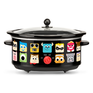 Disney Pixar 7 Qt Oval Slow Cooker w/ Removable Insert