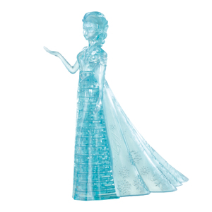 University Games Bepuzzled 3D Crystal Puzzle - Disney Elsa: 32 Pcs