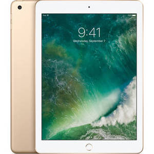 9.7" iPad (2017, 128GB, Wi-Fi Only, Gold)